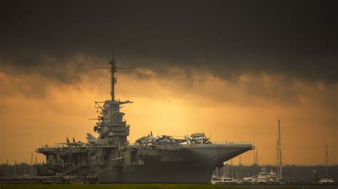 Uss Yorktown In Charleston Usa