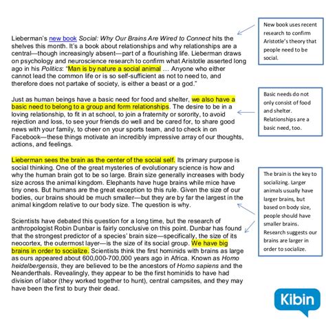 How To Annotate A Text And Why Its Helpful Kibin Blog