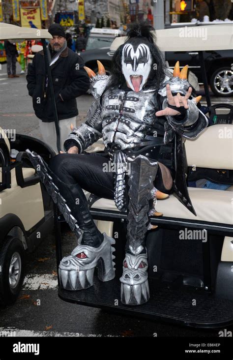 New York Ny Usa 27th Nov 2014 Kiss Gene Simmons In Attendance For Macy S Thanksgiving Day