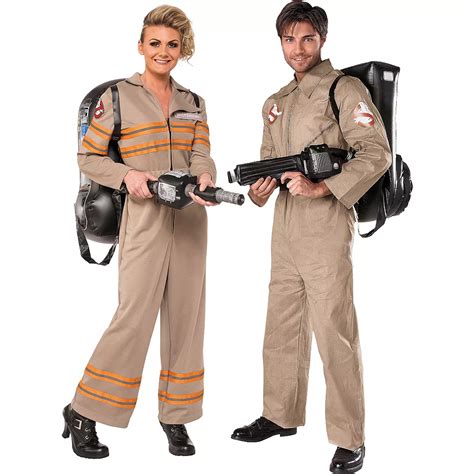 adult ghostbuster couples costumes party city