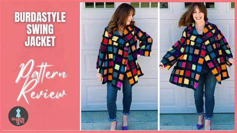 Swing Jacket Sewing Pattern Review Burdastyle Dec Jacket Minerva Fabric Youtube