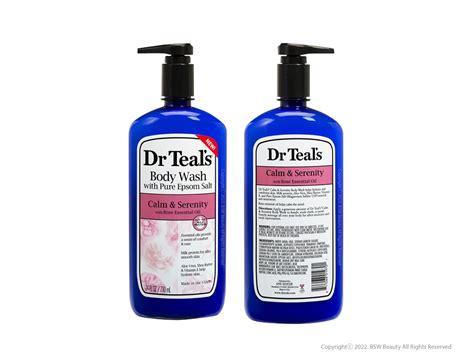 Dr Teals Body Wash With Pure Epsom Salt Calm And Serenity With Rose Ess