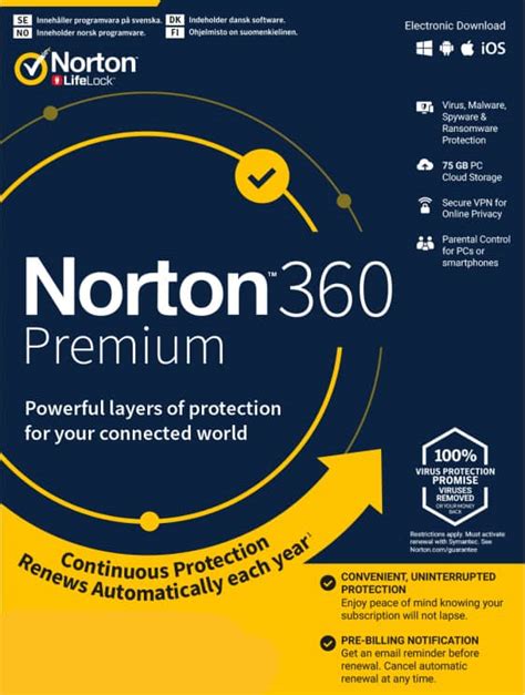 Norton 360 Premium 10 Devices 2 Years Ukeu Digital Licanse