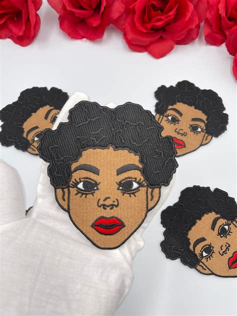 Black History Sale 4 14u201d Black Girl Patch Afrocentric Patch Black Girl Magic Patch African