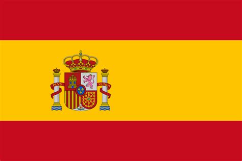 Drapeau espagnol comportant 2 oeillets de fixation. Drapeau de l'Espagne — Wikipédia