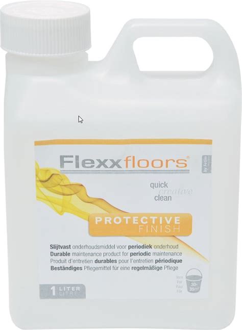 Flexxfloors Protective Finish Beschermingslaag Voor Vinyl Vloeren Fles 1 Liter Bol