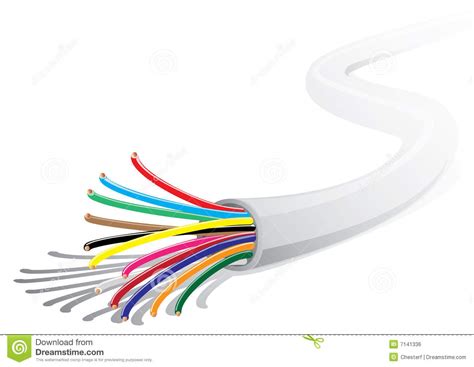 Purchase my online wire art and jewelry. Multicolored Electric Wire Royalty Free Stock Image ...