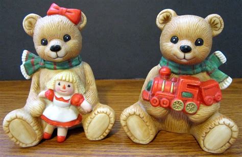 Check spelling or type a new query. Vintage HOMCO Home Interiors Teddy Bears Christmas Holiday ...