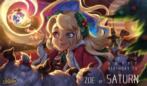 Christmas Zoe And Aurelion Sol Wallpapers And Fan Arts League Of Legends Lol Stats