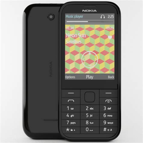 Nokia 225 Ds Dual Sim Black Mobiltelefon Firstshophu