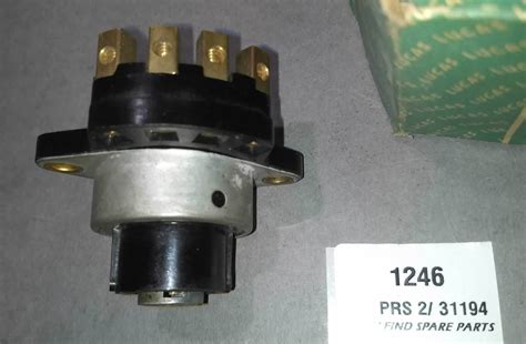 Lucas Light And Ignition Switch Prs 2 31194