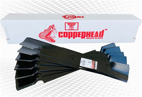 Rotary Copperhead Mower Blade 6 Packs Power Equipment Trade
