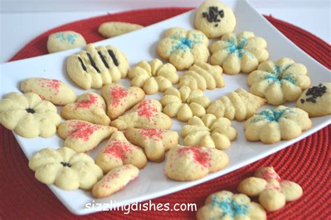 Classic Spritz Cookies Sizzling Dishes
