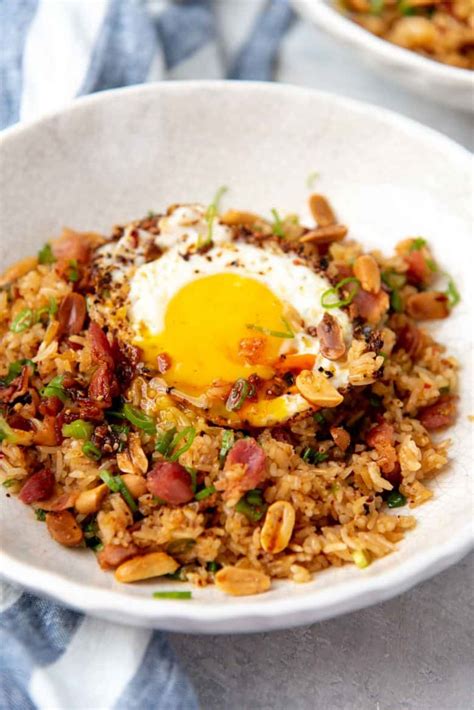 Easy Bacon Fried Rice Breakfast Fried Rice The Flavor Bender