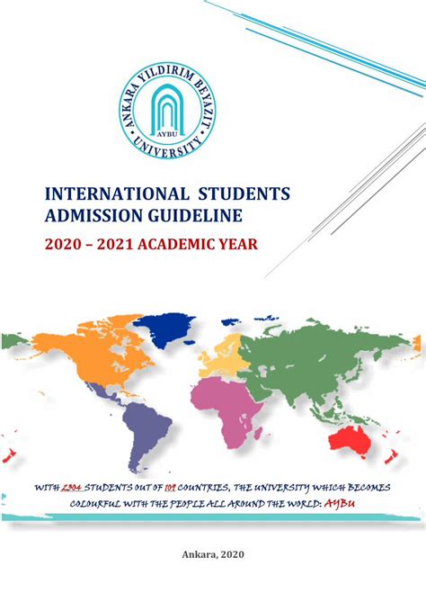Pdf International Students Admission Guideline Dokumentips