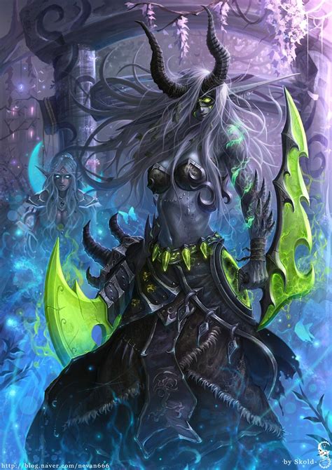 Pin By Francka Beijerbacht On Fantasy Art Dark Races Warcraft Art Night Elf Warcraft