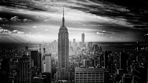 Hd Wallpaper Black And White Monochrome Photo Photography New York