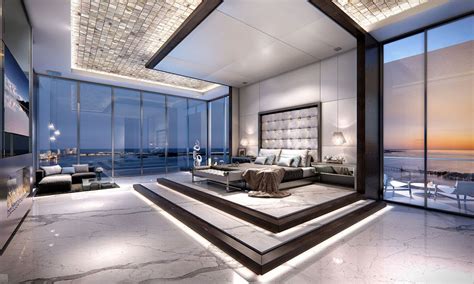 Un Penthouse Miami Ou Le Design Luxueux Et La Vue Imprenable Nous