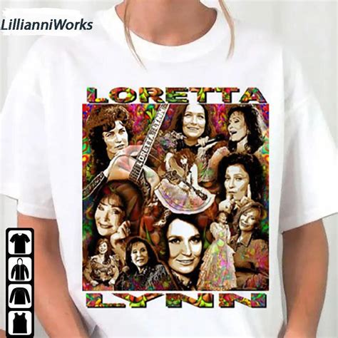 Loretta Lynn Rip Shirt Rest In Peace Loretta Lynn Tee Etsy