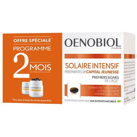 Oenobiol Solaire Intensive Anti Age 2 X 30 Capsules