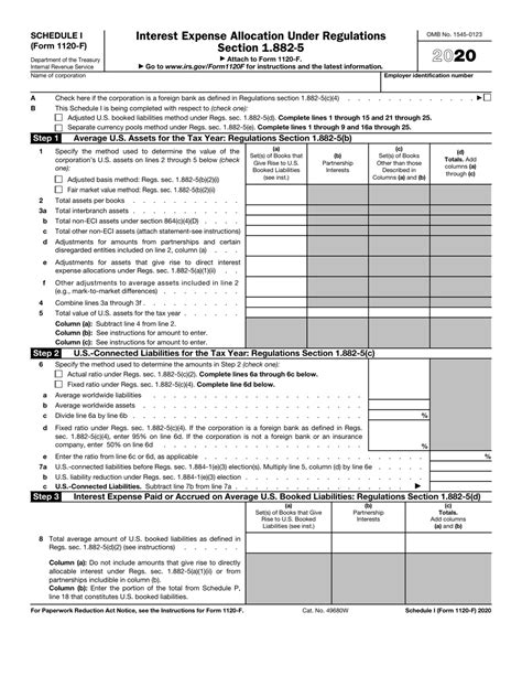 Fillable Federal 1120 Form Printable Forms Free Online