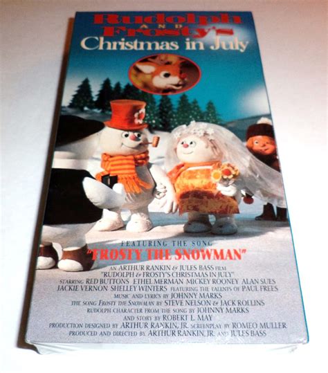 Opening To Rudolph And Frostys Christmas In July 1988 Vhs Scratchpad