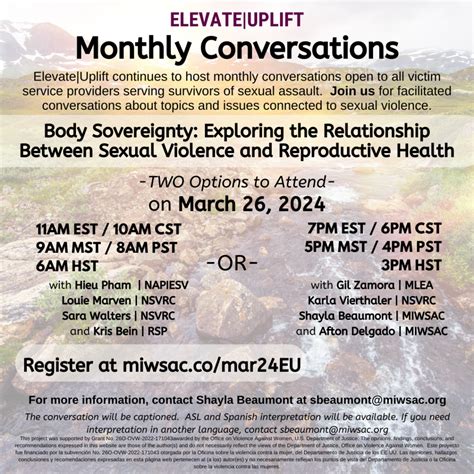 march 2024 elevate uplift am session minnesota indian women s sexual assault coalition