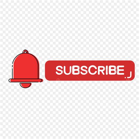 Youtube Subscribe Button Png Image Youtube Subscribe Button Red