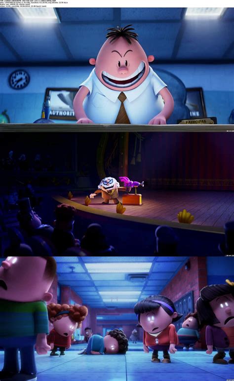 Download Principal Krupp Transformed Into Captain Underpants In The First Epic Movie Wallpaper