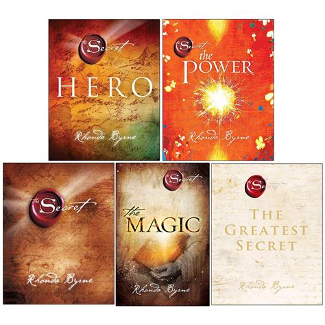 Rhonda Byrne The Secret Series 5 Books Collection Set Hero The Power