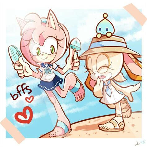 Amy Cream Chaos ⭐️sonic⭐️ Pinterest Amy Amy Rose And Hedgehogs