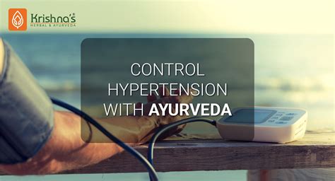 Manage Your High Blood Pressure With Ayurveda Krishnas Ayurveda