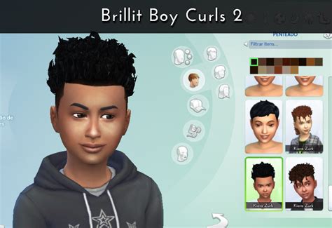 My Sims 4 Blog Brillit Boy Curls Conversion For Boy By Kiara24 Mystuff