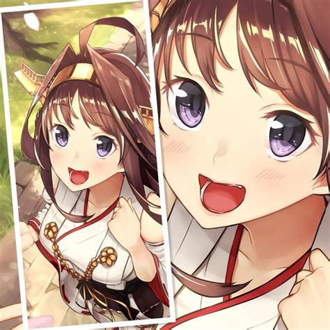 45x95cm Fleet Girls Kantai Collection Kancolle Kongou Art Cartoon Anime Wall Picture Mural