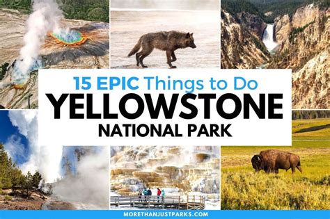 15 best things to do at yellowstone national park photos tips