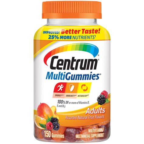 Centrum Multigummies Adult Multivitamin Gummies Multivitamin