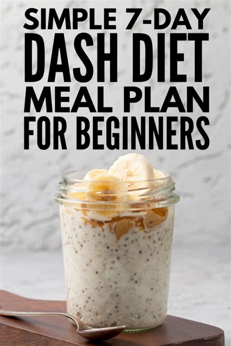 The Dash Diet For Weight Loss 7 Day Meal Plan For Beginners