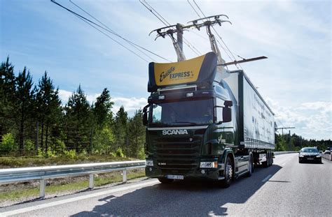 First Electrified Highway Opens With Scania Hybrid Haulers In 2 Year