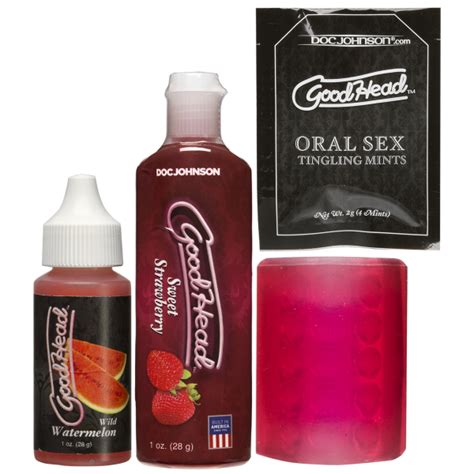 Goodhead Fundamentals The Ultimate Oral Sex Kit Kinky Shopper