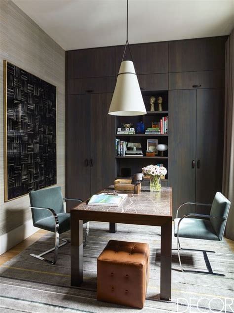 The Master Suites Combined Office And Dressing Room Has A Custom Desk