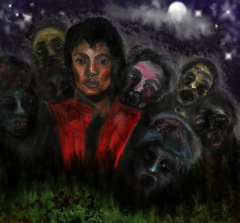 Michael Jackson Thriller Illustration By Kezarttt On Deviantart