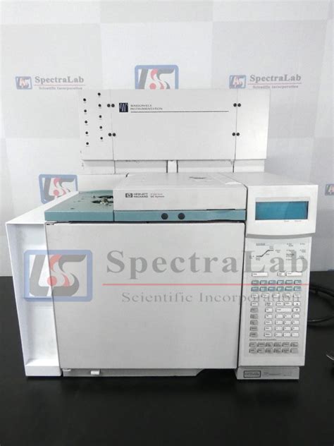 Agilent 6890 Gc With Wasson Ece Special Valve System Spectralab