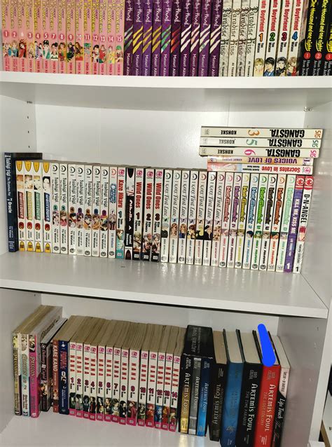 Updated Manga Bookshelf Anime And Manga Unevenedge