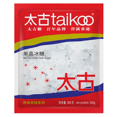 太古（taikoo）食糖 单晶冰糖 300g 烘焙原料 冲饮调味 百年品牌 以质为先 太古出品 商品详情 菜管家