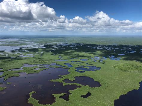 Helicopter View Of Everglades National Park Nationalpark