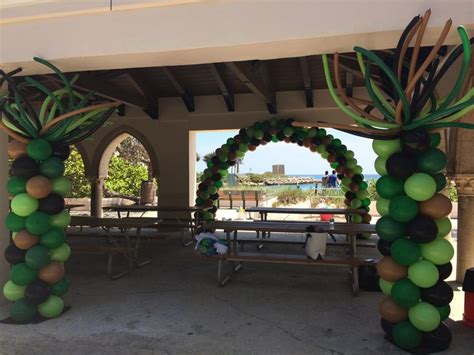 Product title army tank military camouflage party supplies birthday balloon bouquet decorations average rating: Army theme balloon arch and army theme party ideas www ...