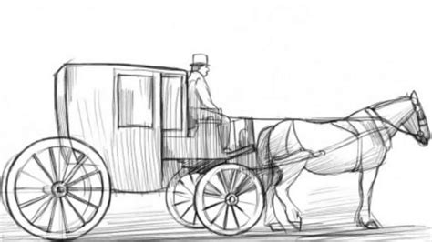 Wagon Drawing At Explore Collection Of Wagon Drawing