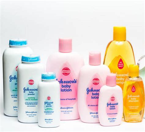 Johnson & johnson brand baby lotions are seen on a supermarket shelf in new york on on monday, july 19, 2010. The many women suing Johnson & Johnson