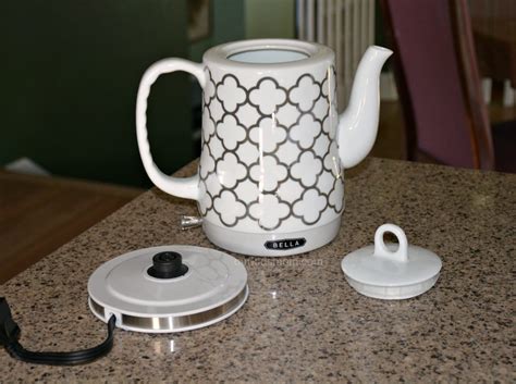 Bella Housewares Electric Ceramic Kettle Ourkidsmom