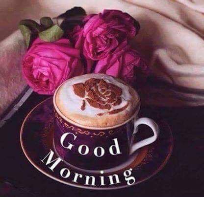 We have here is the beautiful good morning coffee images wishes and quotes. Images for WhatsApp: cup of coffee with rose for good morning